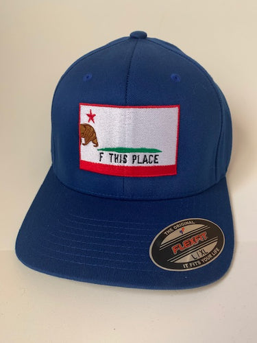 F this place - California Bear Leaving Hat